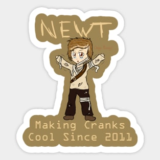 Chibi Crank Newt - The Maze Runner Sticker